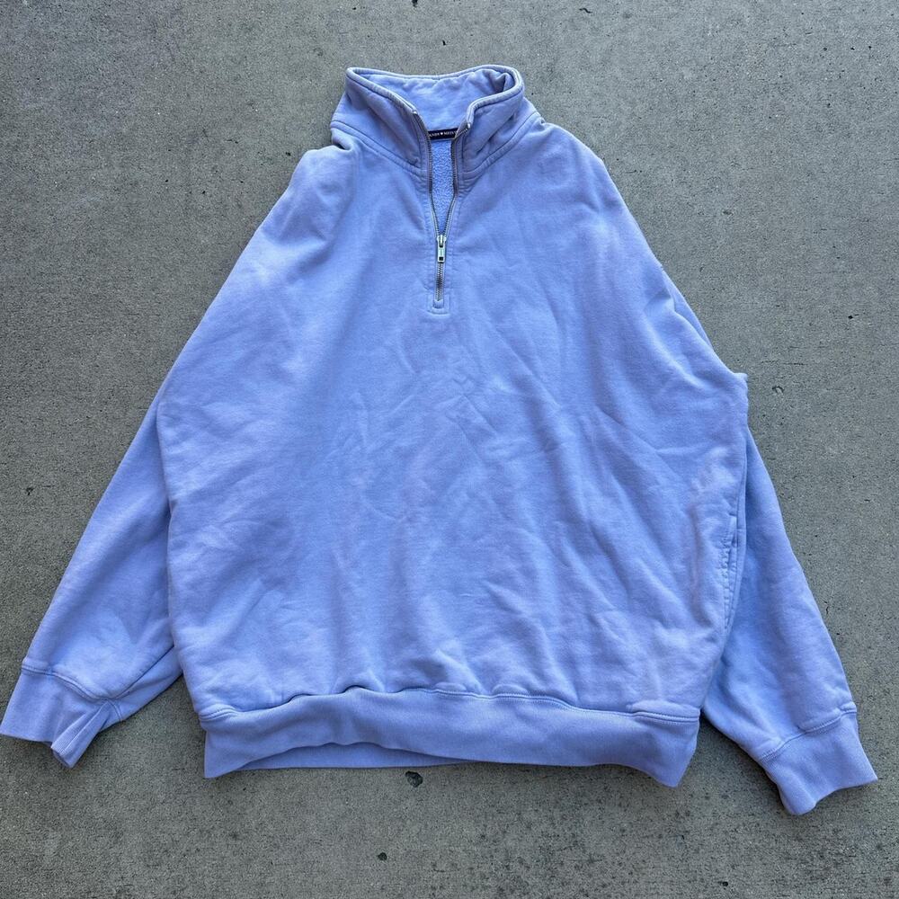 Brandy melville gray quarter zip sweatshirt